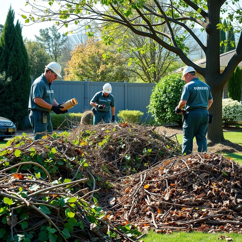 Debris removal and site cleanup