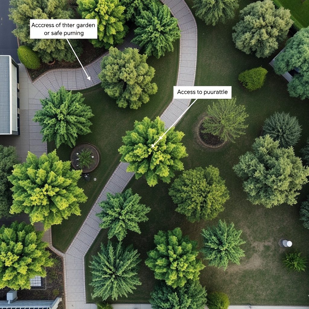 Safe access assessment for pruning